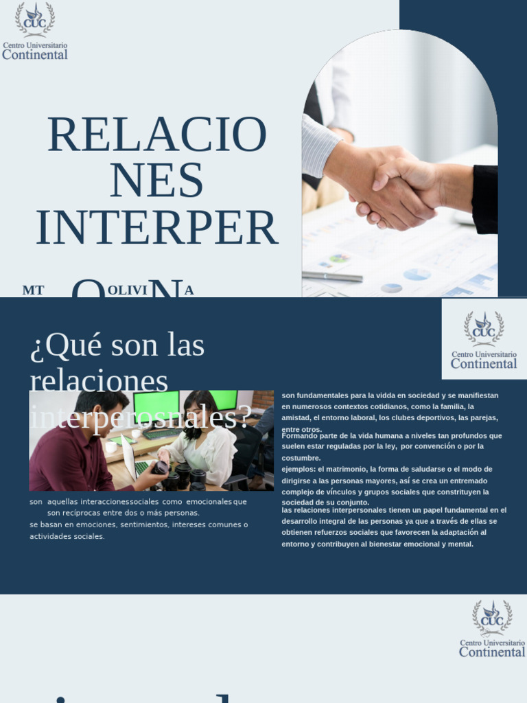 Relaciones Interpersonales | PDF | Relaciones interpersonales | Las ...
