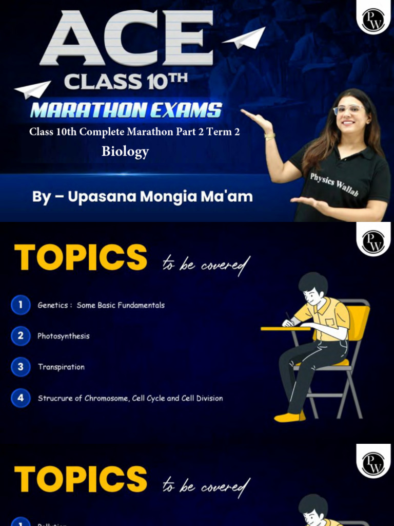 Class 10th Complete Marathon Part 2 Term 2 - Class Notes | PDF
