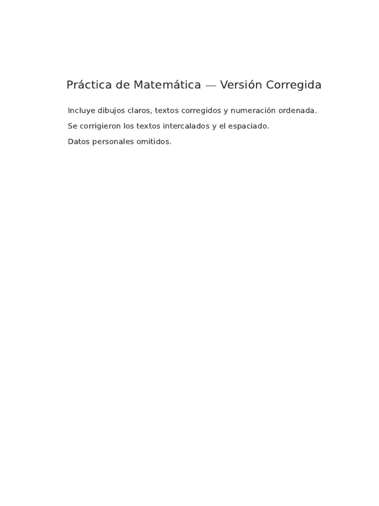 Practica Resuelta Corregida | PDF