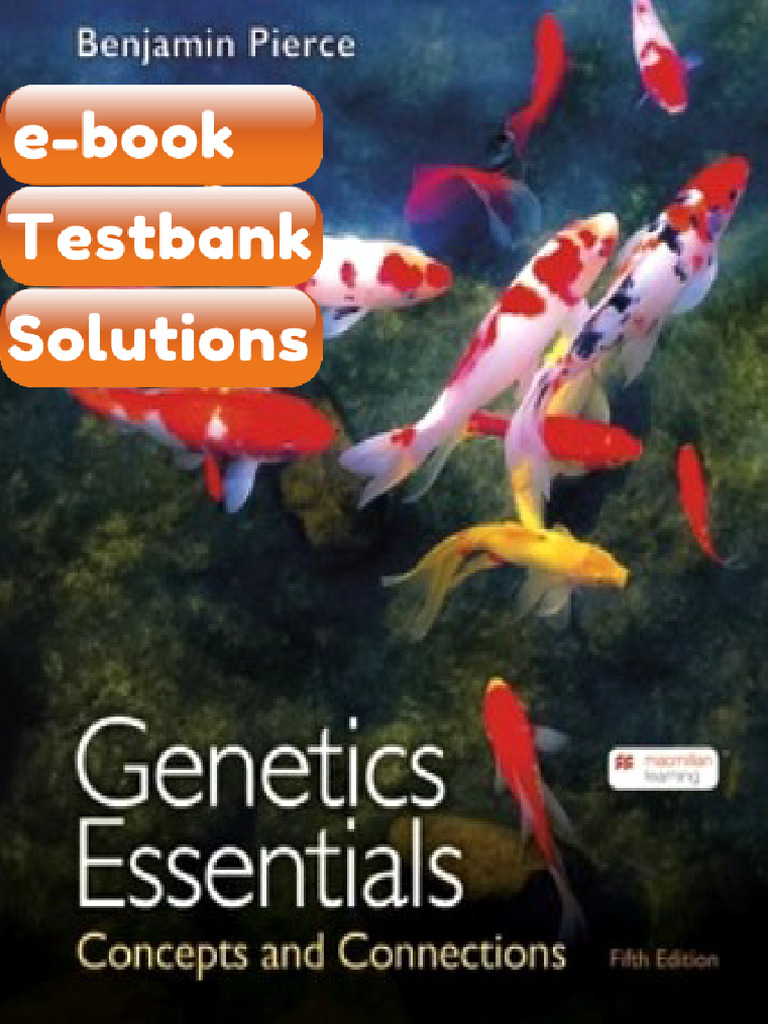 Testbank Genetics Essentials 5th Edition Pierce | PDF | Genetics | Gene