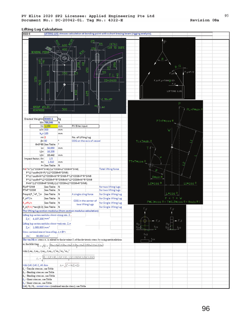 Lifting_Lug_Design_for_a_column_lifitng_weight_80_tons_1764796996 | PDF ...