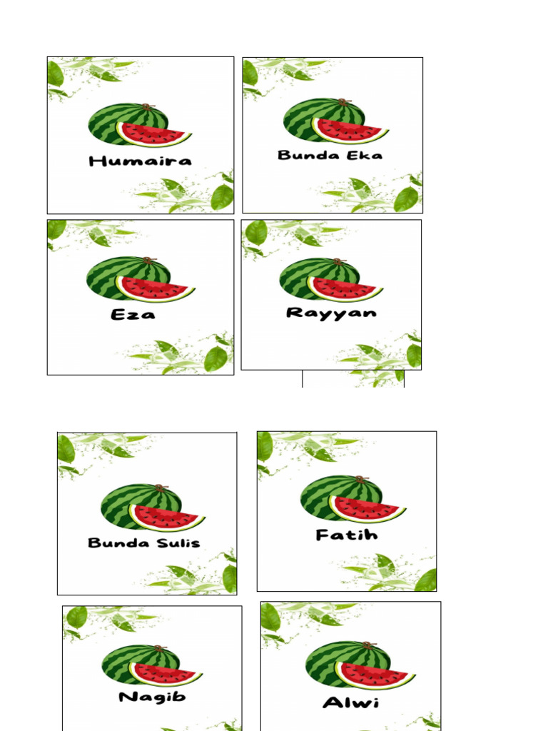 Watermelon | PDF