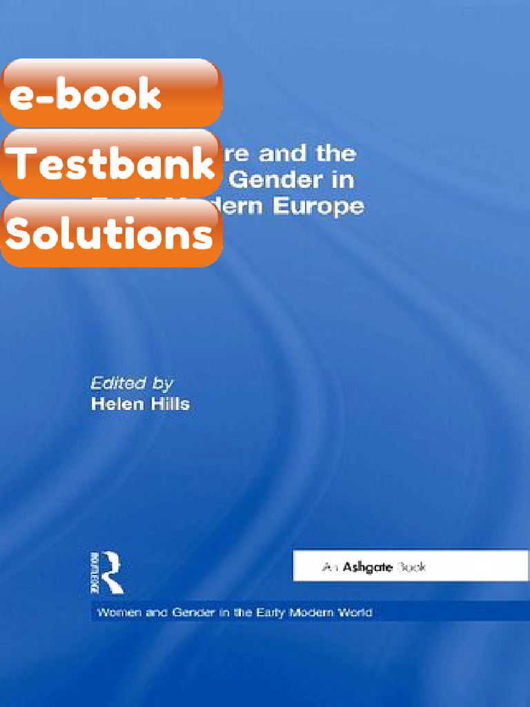Testbank Architecture and the Politics of Gender in Early Modern Europe ...