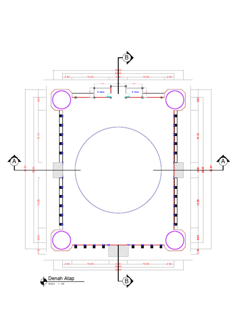Denah Roof Top | PDF