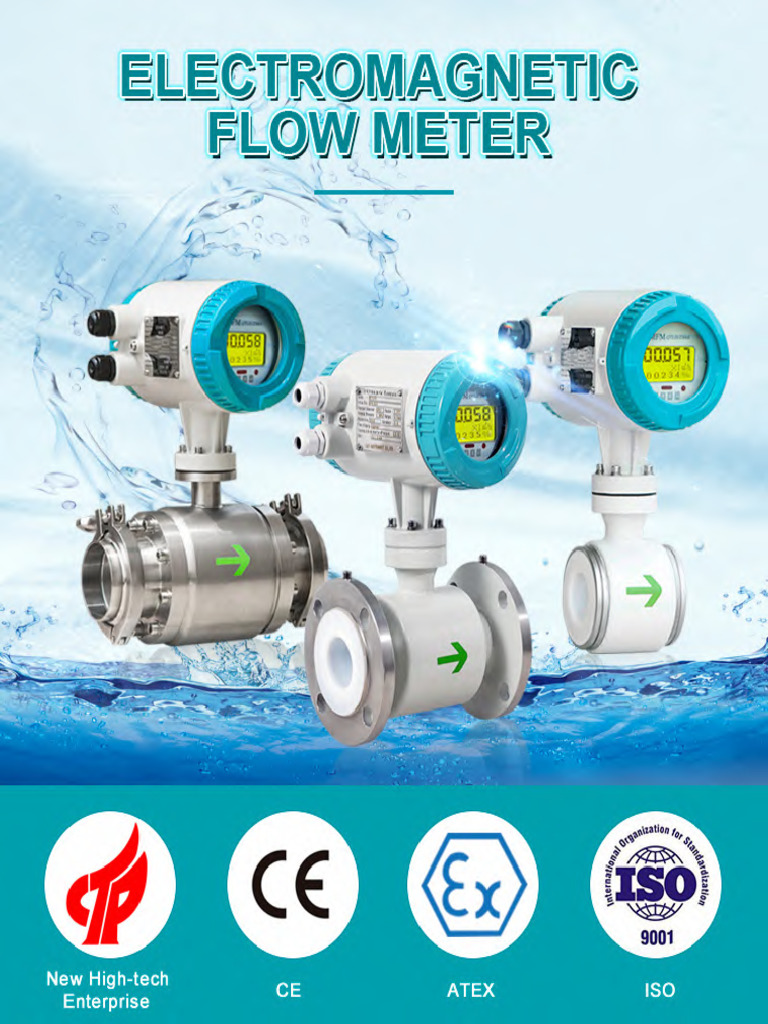 (NEW) Flange Connection Electromagnetic Flow Meter | PDF