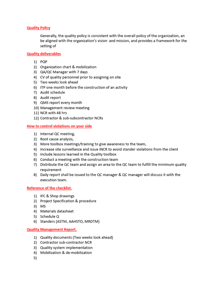 Quality and LABORATORY Questions For Interview-2 | PDF | Concrete ...