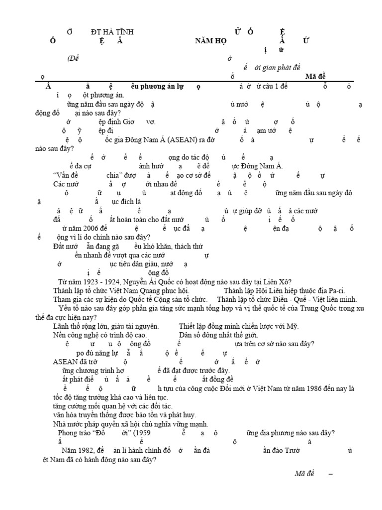 MĐ 123 | PDF