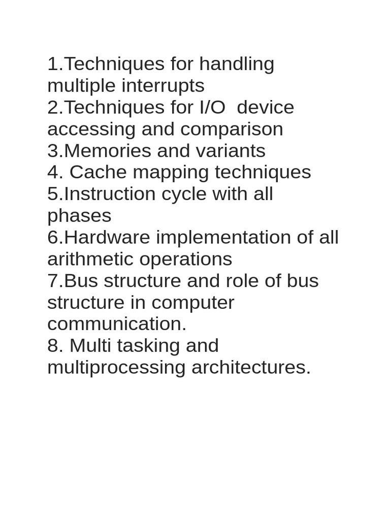 Imp Questions For DLCO 2 Mid - 2025-26 | PDF