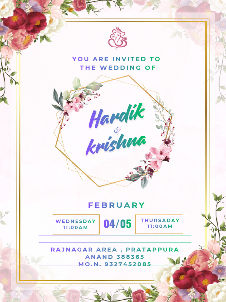 Ivitation Card | PDF