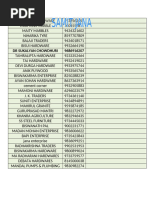 Contact List Compilation | PDF | Manufactured Goods | Machines