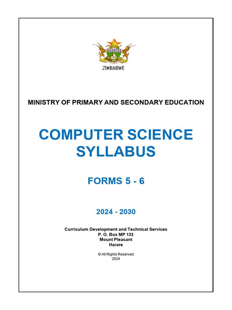 Revised Computer Science F5-6 | PDF | Databases | Central Processing Unit