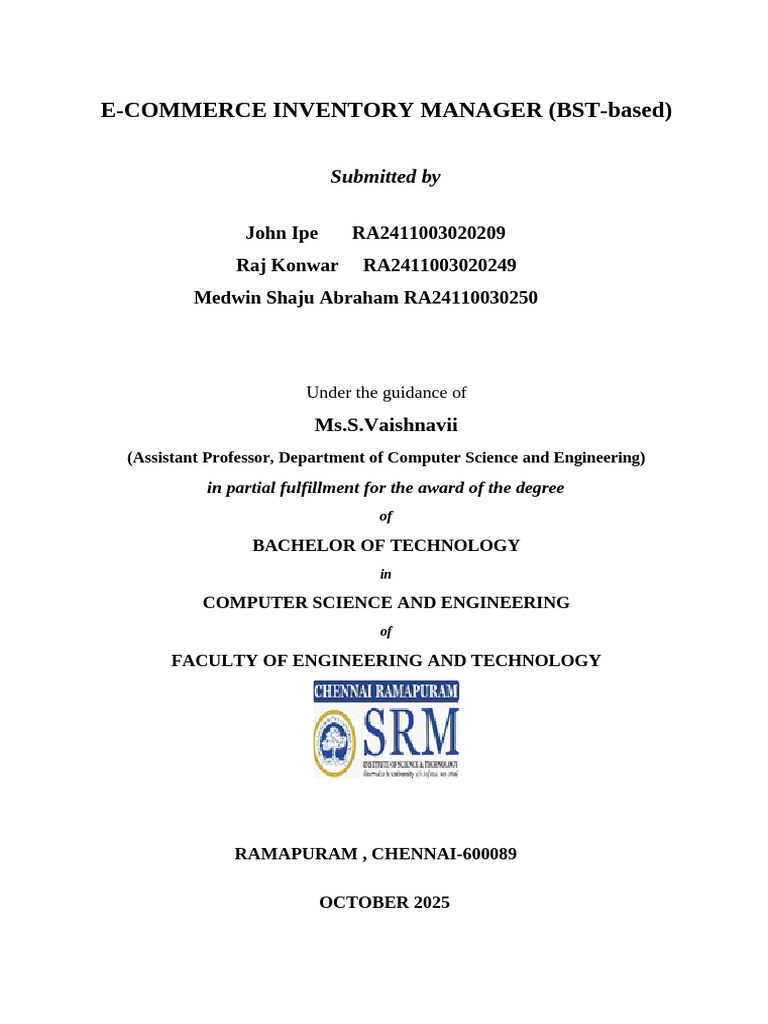 Ecommerce BST Tree Final (1) .0 | PDF | Computer Engineering | Computing