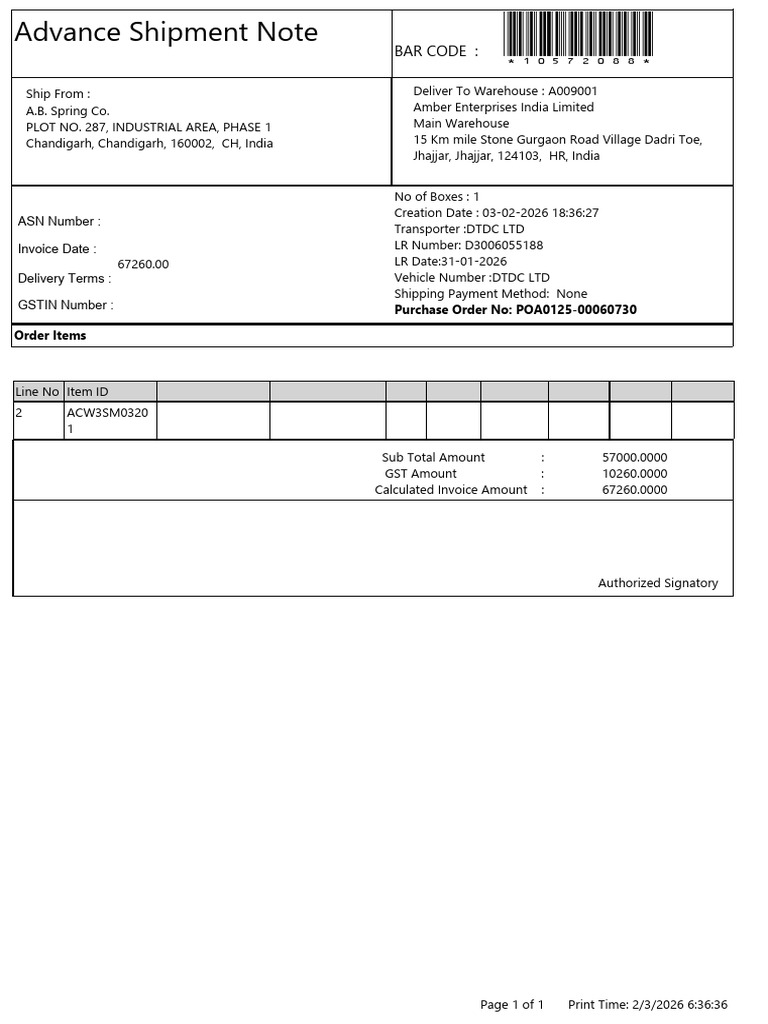 ASNReport | PDF