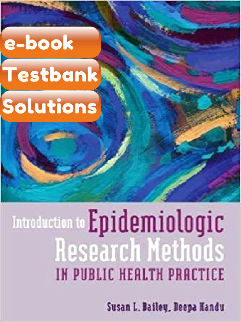 Testbank Introduction to Epidemiologic Research Methods in Public ...