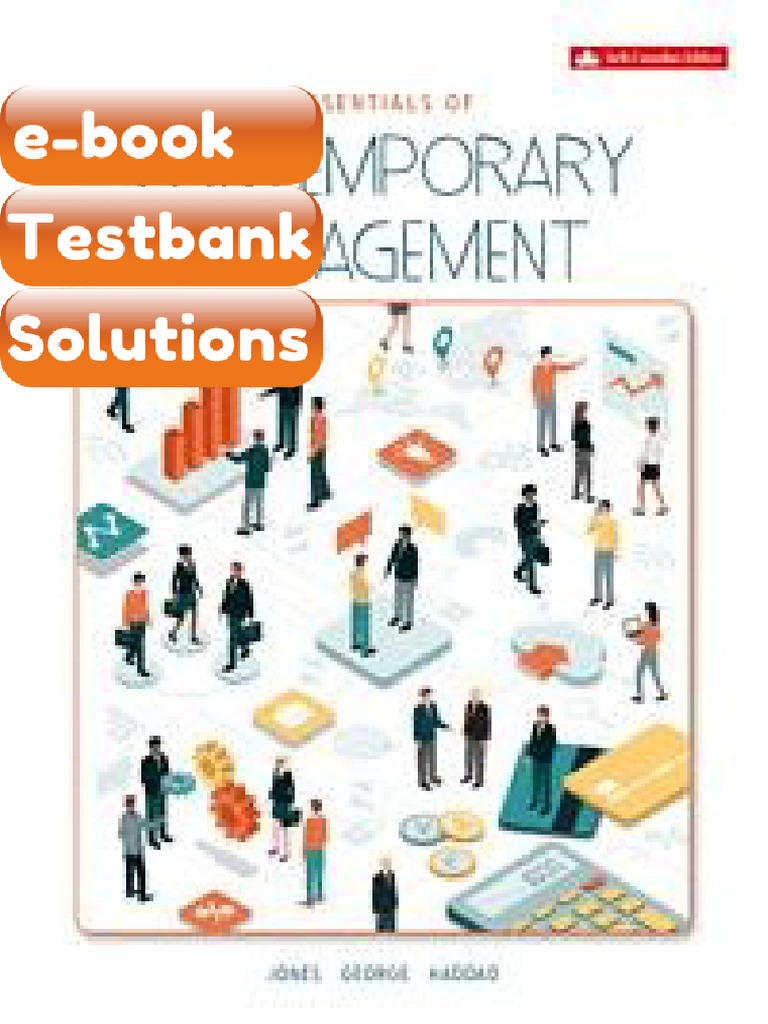 Testbank Essentials of Contemporary Management 6th Canadian Edition by ...