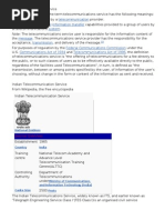 Telecommunications Service