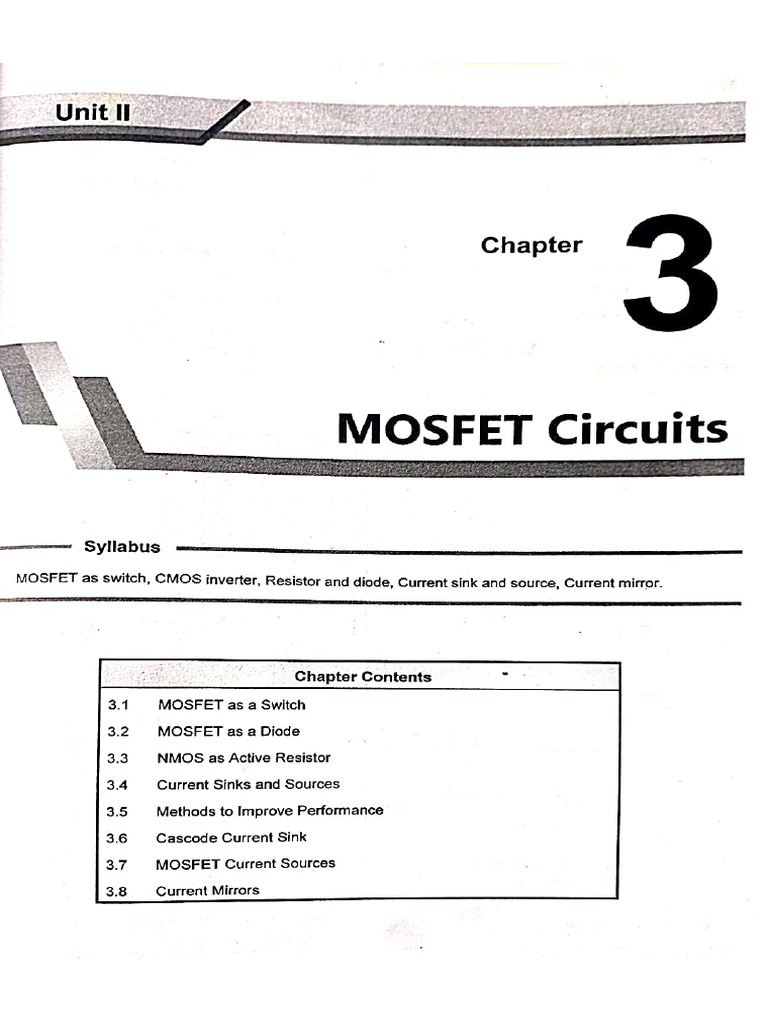 Unit 2 Electronic Circuits | PDF