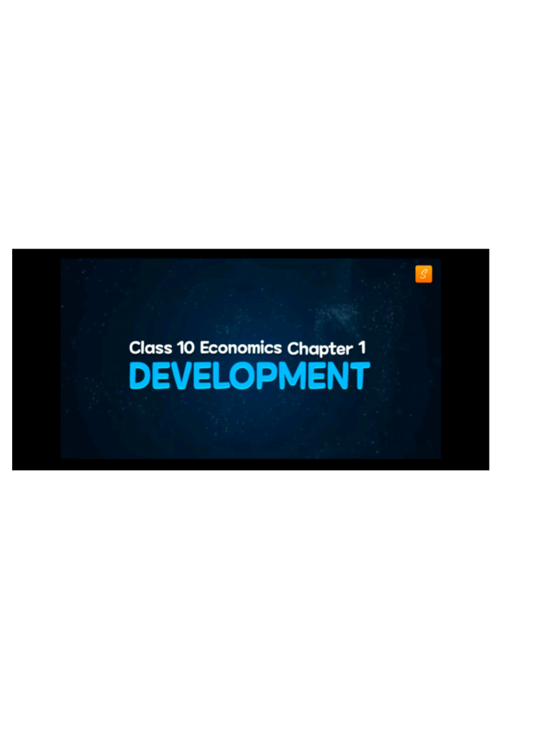 Development Class 10 | PDF