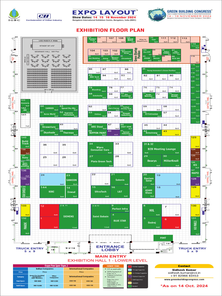 GBC Expo Layout 2024 - 14 Oct | PDF