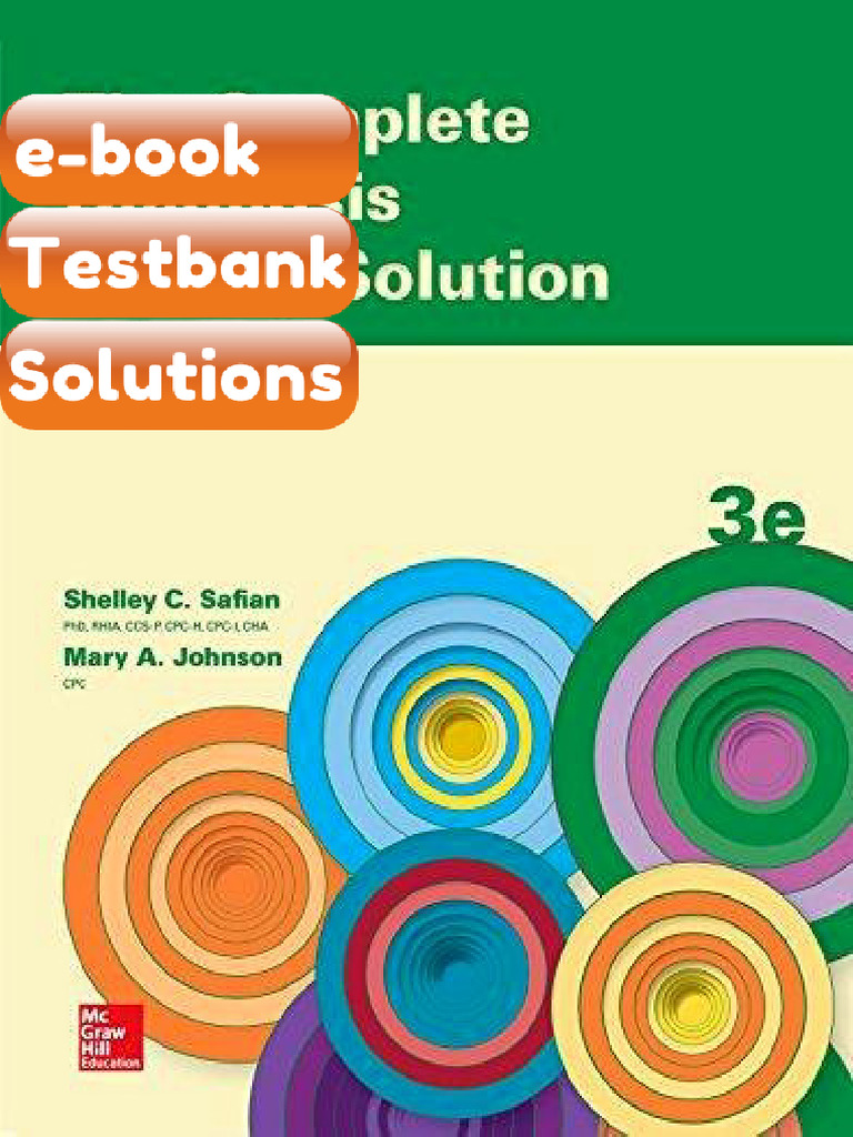 Testbank The Complete Diagnosis Coding Solution Fast Download | PDF