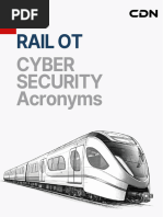 Key Railway Acronyms and Terms | PDF | Rail Transport | Land Transport