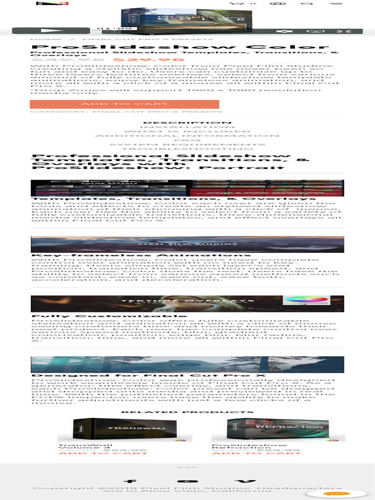 ProSlideshow Color - Professional Slideshow Templates, Transitions ...