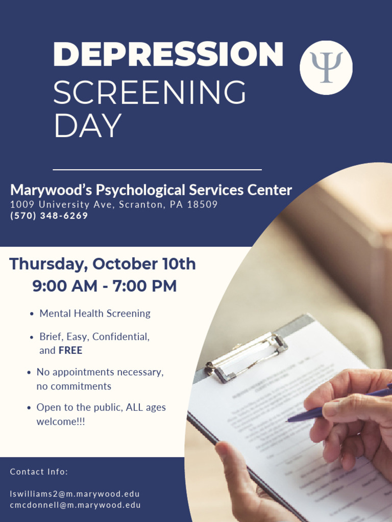 Depression Screening Day Flyer | PDF
