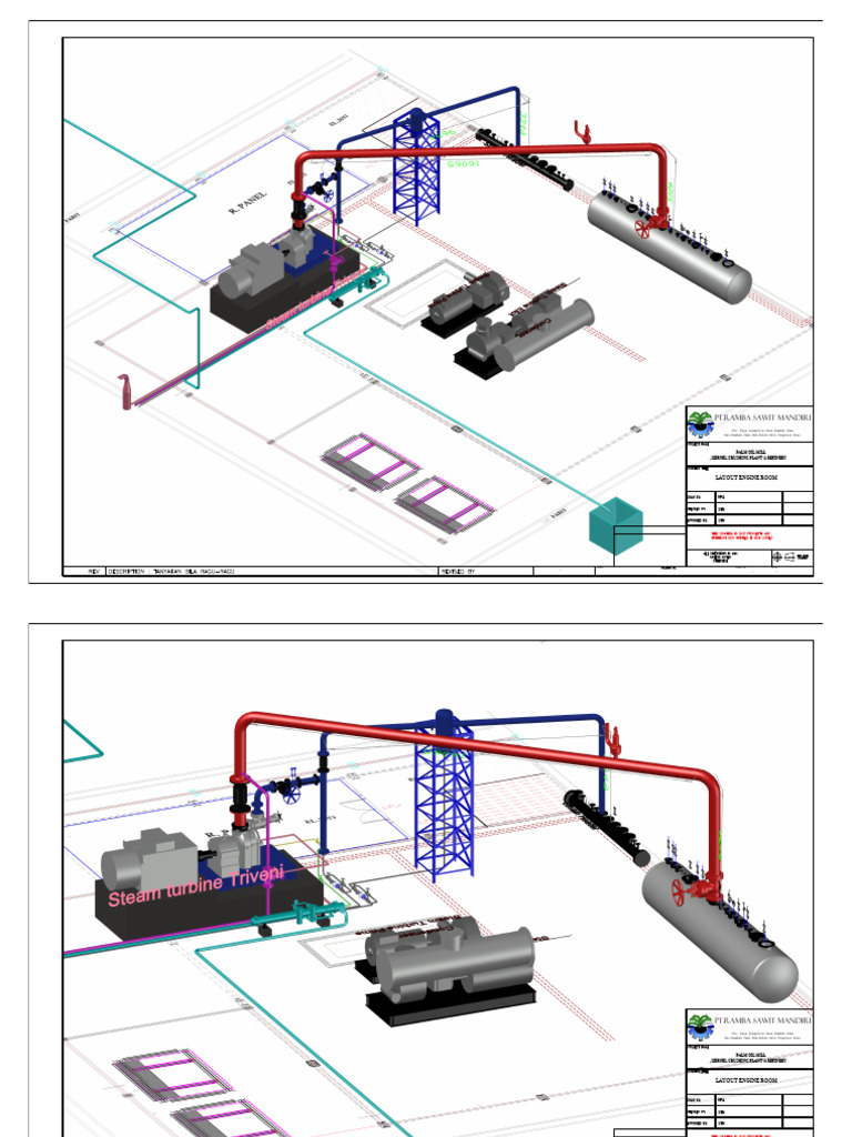 Isometric Piping Turbine Triveni | PDF