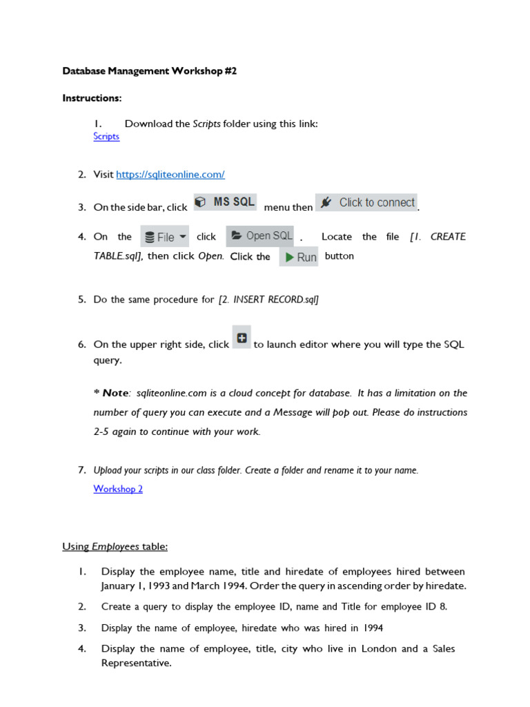 Workshop2 Database v2 | PDF