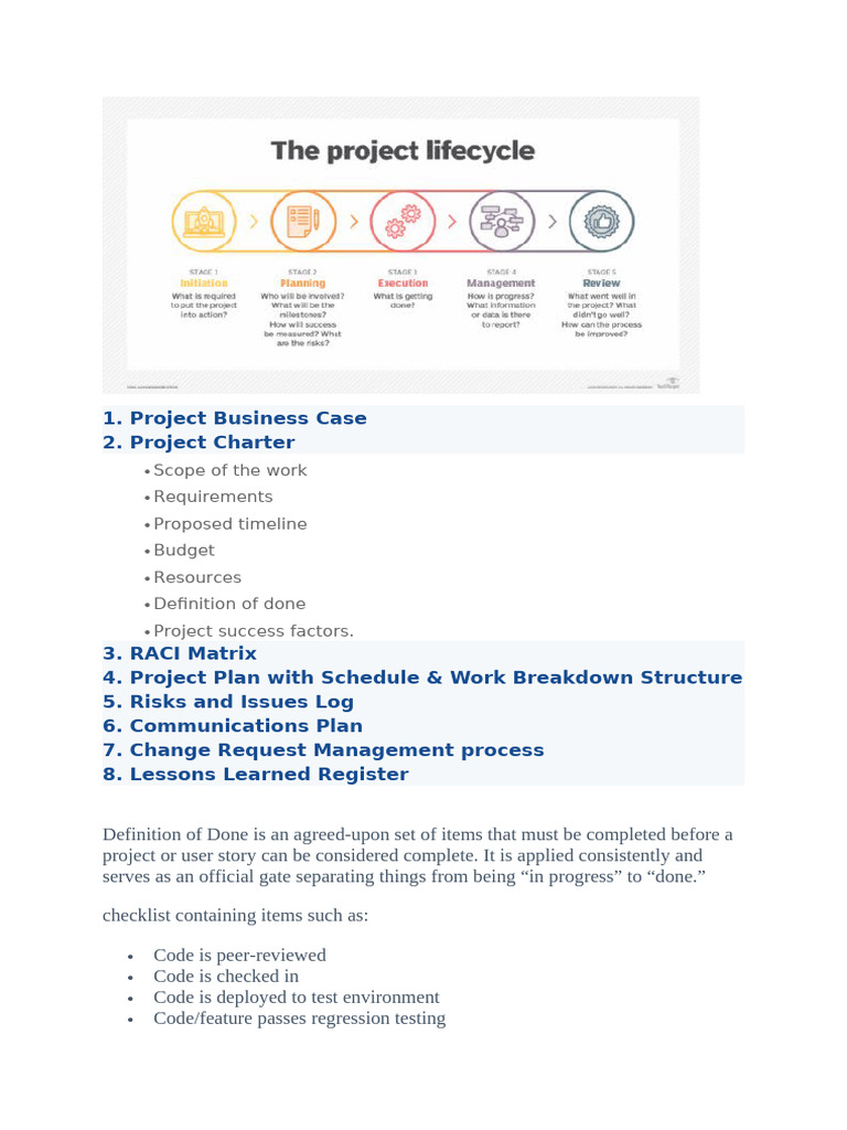 Project Management Questions | PDF | Budget