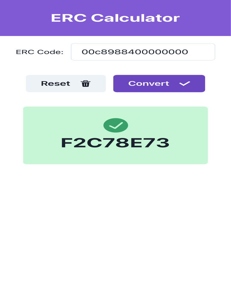 ERC Calculator 2 | PDF