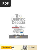 The Defining Decade: Embrace Your Twenties | PDF | Identity (Social ...