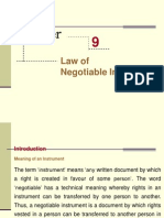 3rd Law of Negotiable Instruments