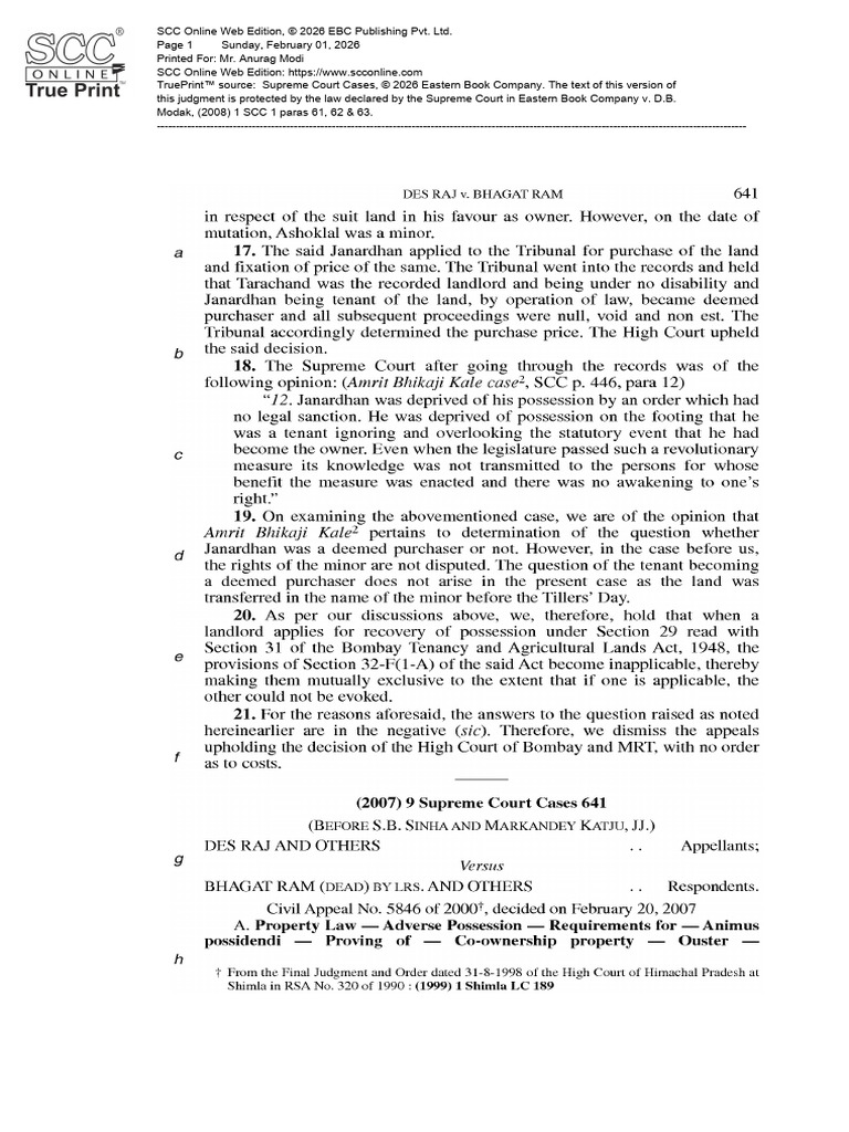 Des Raj | PDF | Supreme Court Of The United States | National Supreme ...