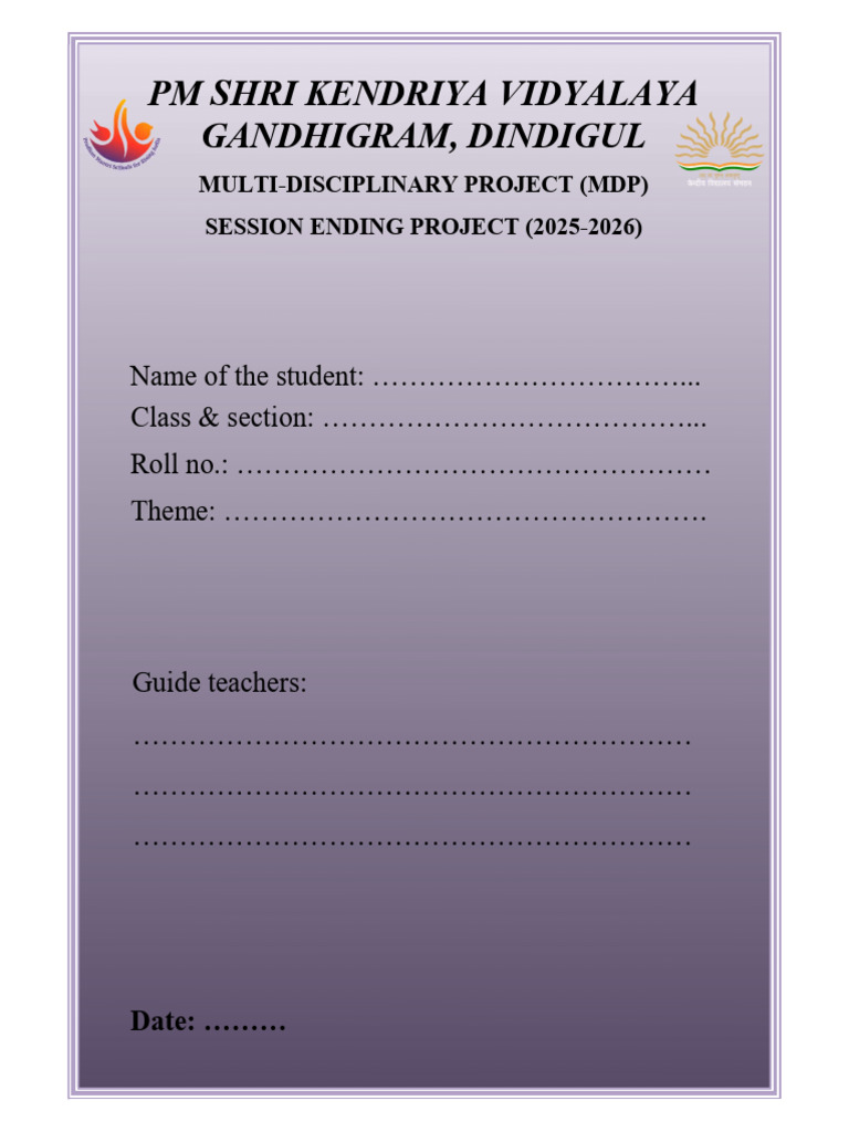 English MDP Class 3 See (25-26) | PDF