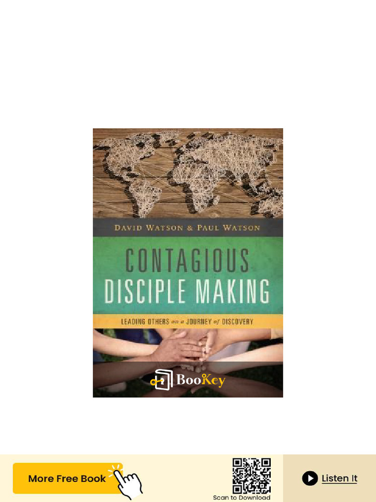 Contagious Disciple Making | PDF | Disciple (Christianity) | Jesus