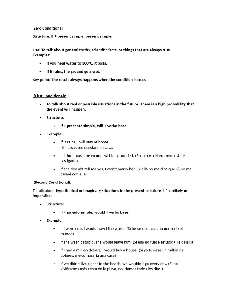 Conditionals | PDF | Linguistics | Linguistic Morphology