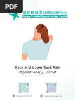 Cervical Radiculopathy Exercise Guide | PDF | Anatomical Terms Of ...