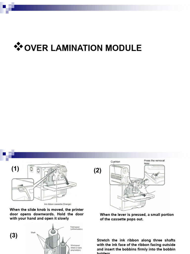 Over Lamination Module | PDF
