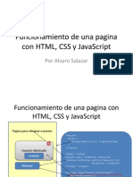 Funcionamiento de Una Pagina Con HTML, CSS