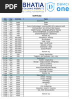 ACEM Exam Dates and Applications 2025 | PDF