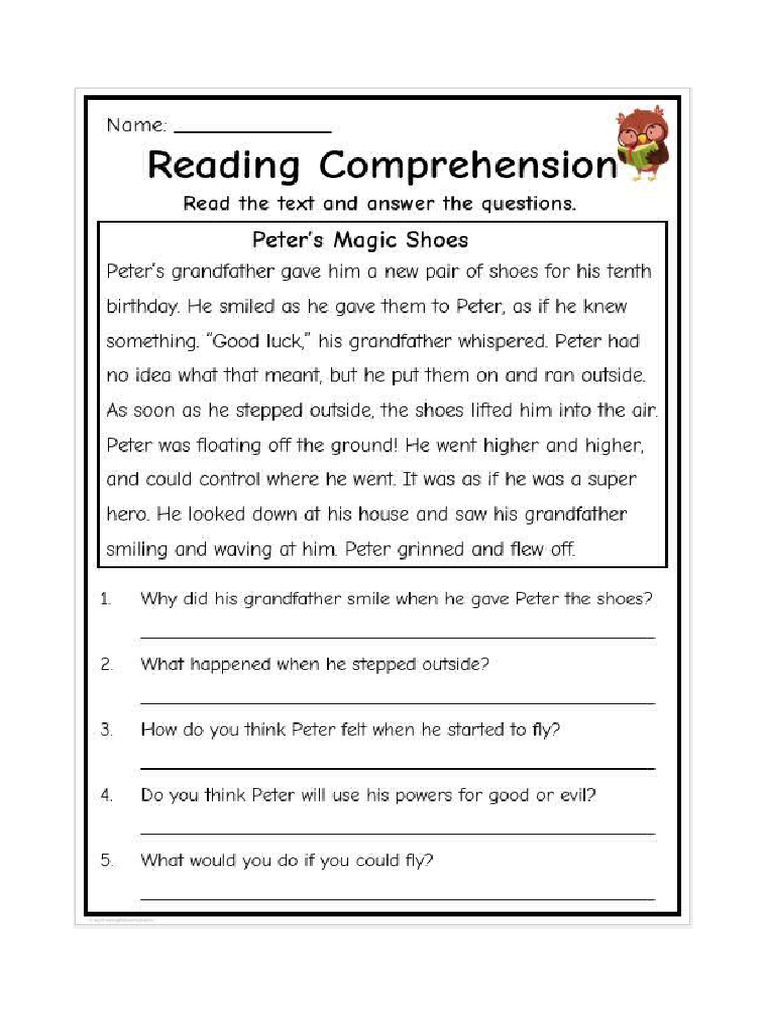 Reading Compre | PDF
