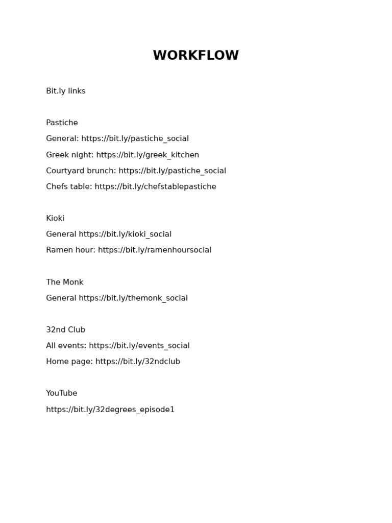 Workflow | PDF