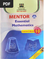 Grade 10 Core Math Notes - Kenya CBC | PDF | Numbers | Quadratic Equation