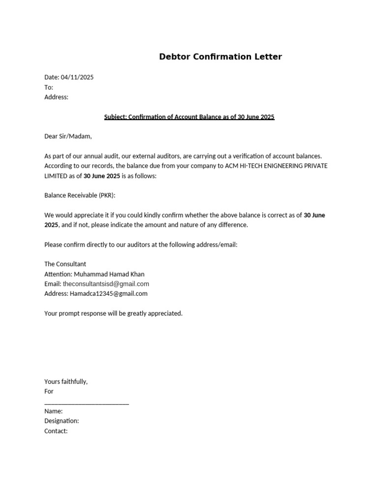 Debtor Confirmatioin | PDF
