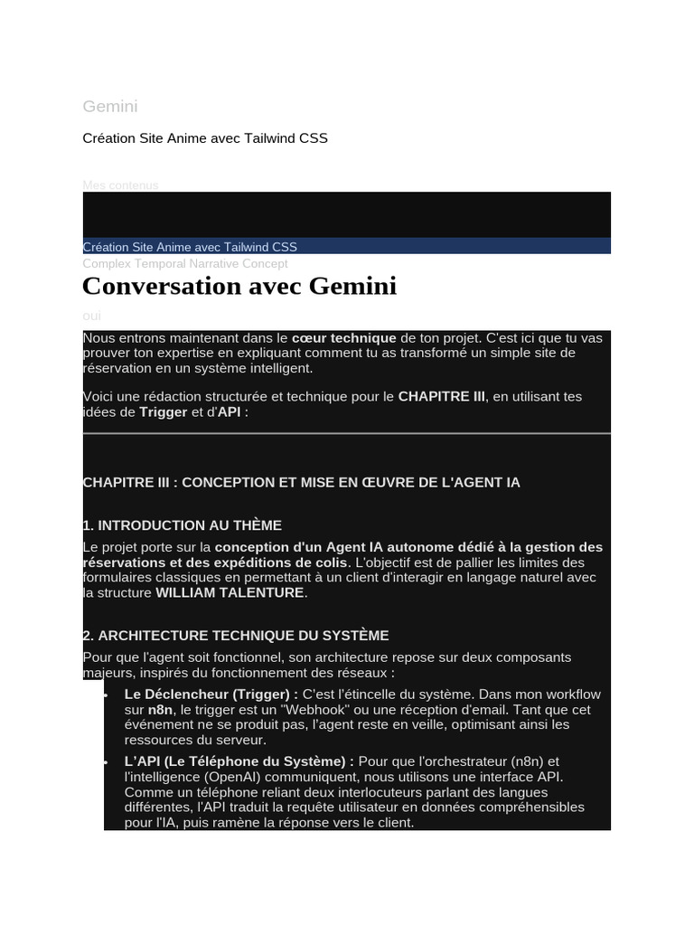 Mon Rapport de Stage | PDF | Intelligence artificielle | Intelligence ...