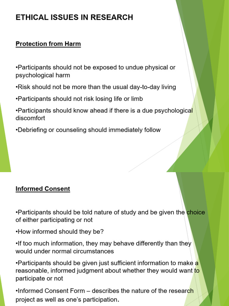 02b Ethical Issues in Research | PDF