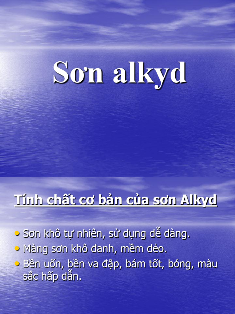 Son Alkyd | PDF