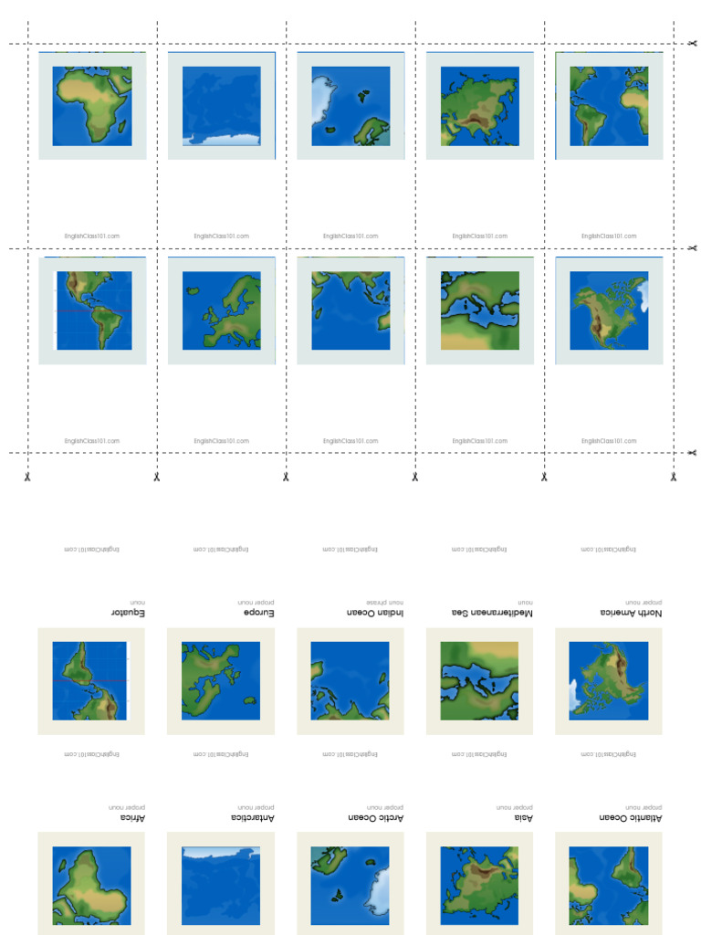 English Worldmap | PDF