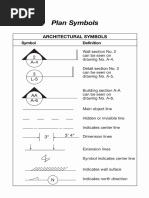 Architectural Symbols and Their Uses | PDF | Door | Wall